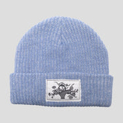 Pass~Port Edible Flowers Beanie - Blue / White Speckle