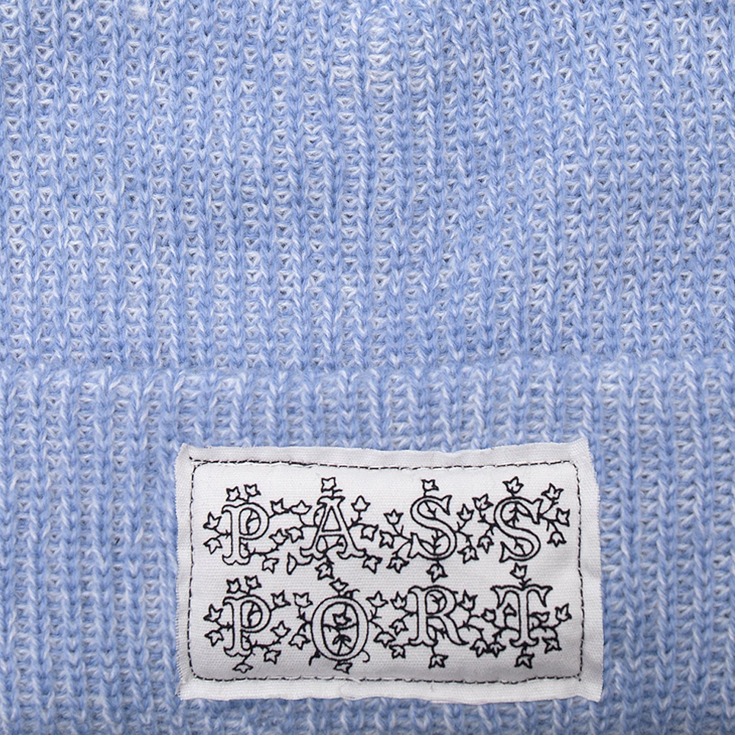 Pass~Port Edible Flowers Beanie - Blue / White Speckle