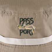 Pass~Port Frog Lure Anglers Bucket Hat - Khaki