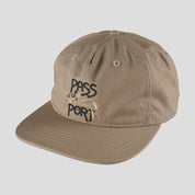 Pass~Port Frog Lure Ripstop Workers Cap - Khaki