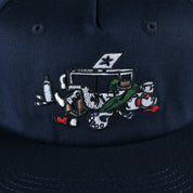 Pass~Port Lucid Dream Workers Cap - Navy / Dark Green