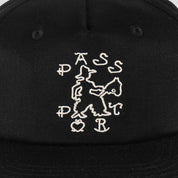 Pass~Port Cowpoke Workers Cap - Black