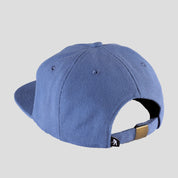 Pass~Port Ram Heavy Canvas Workers Cap - Steel Blue