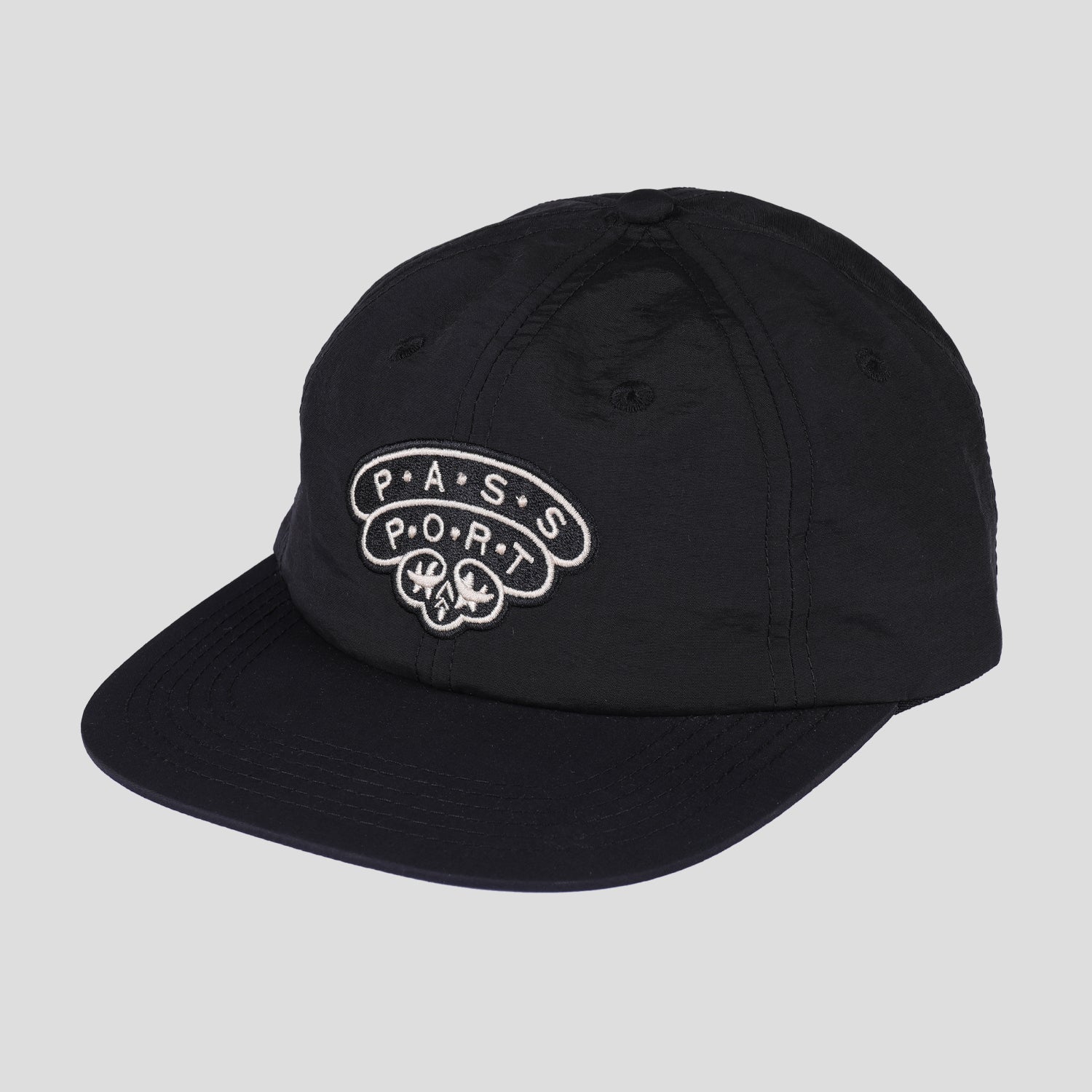 Pass~Port Heirloom RPET Casual Cap - Black