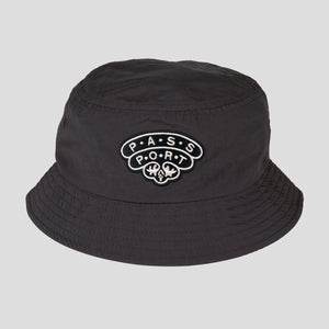 Pass~Port Heirloom RPET Bucket Hat - Dark Chocolate