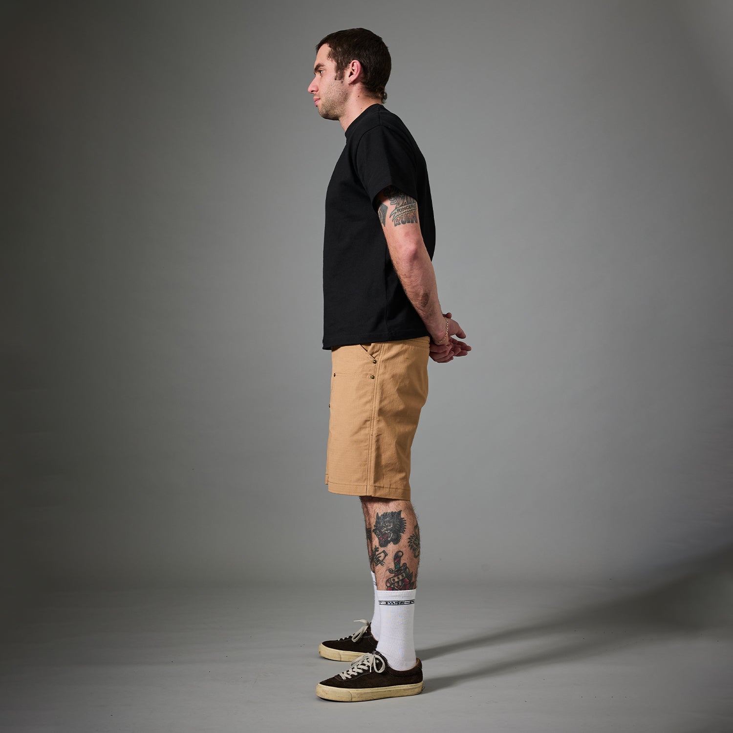 Pass~Port Ripstop Double Knee Diggers Club Short - Camel