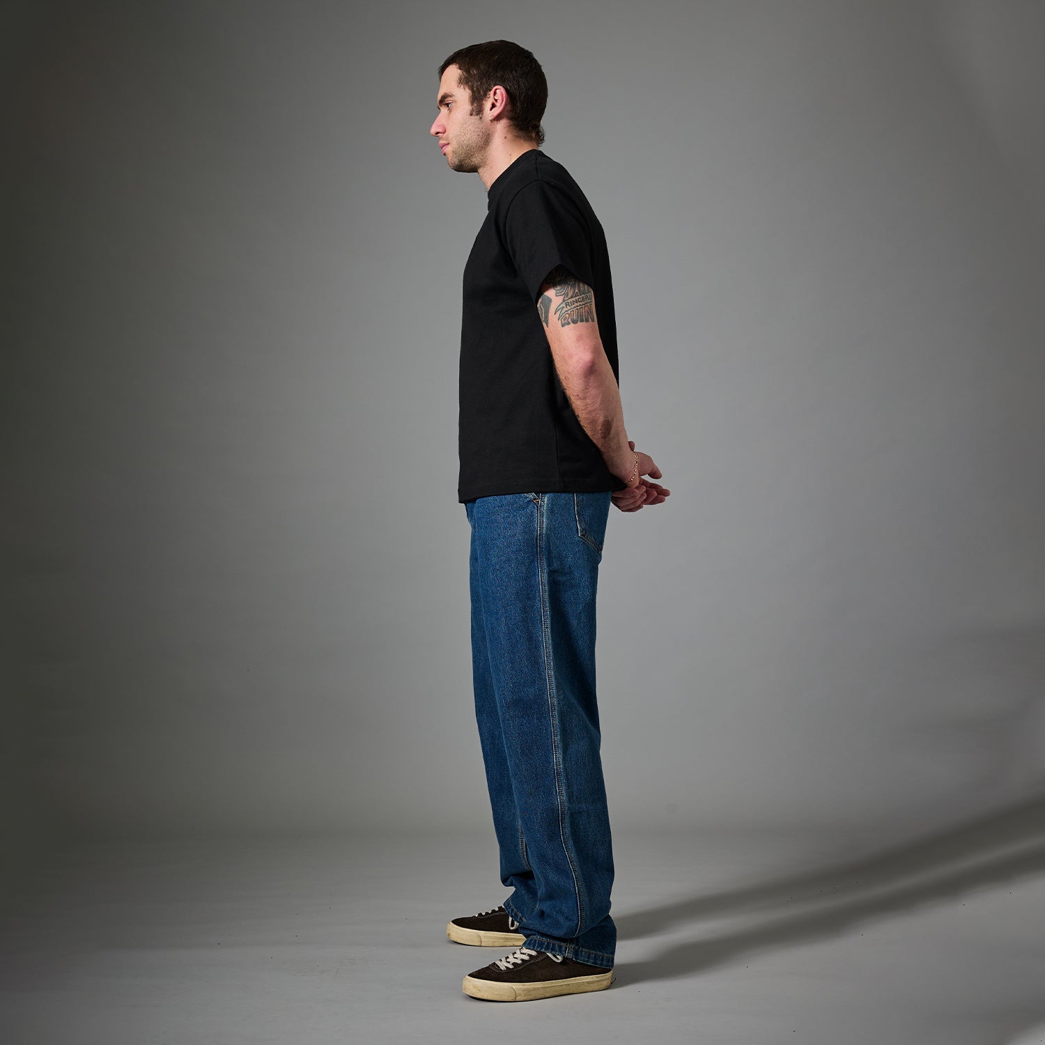 Pass~Port Workers Club Straight Leg Jean - Washed Dark Indigo