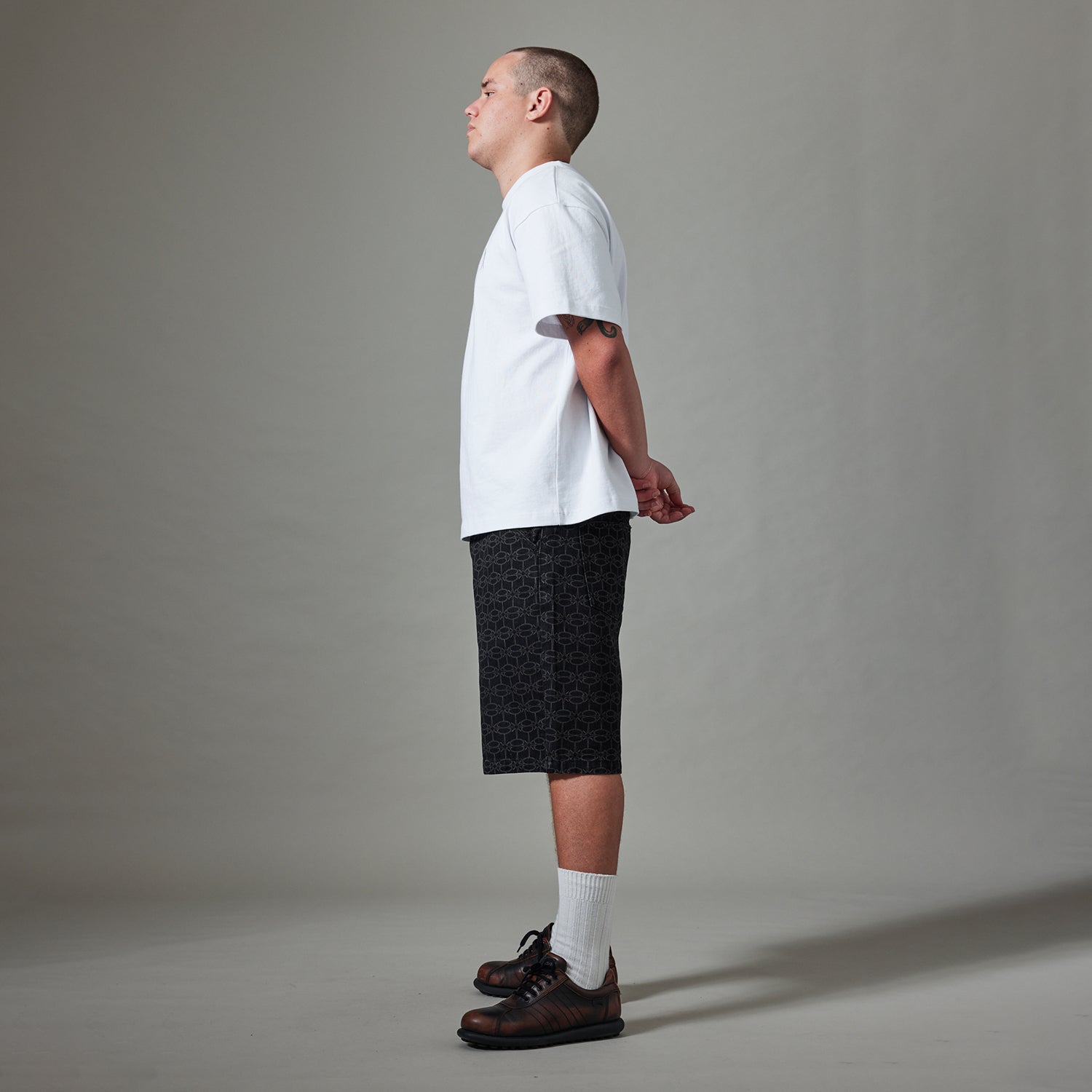 Pass~Port Soap Sparkle Workers Club Jean Short - Washed Black