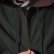 Pass~Port Diggers Club Ripstop Zip Hood - Dark Green