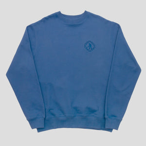 Organic Embroidery Sweater (Royal Blue)