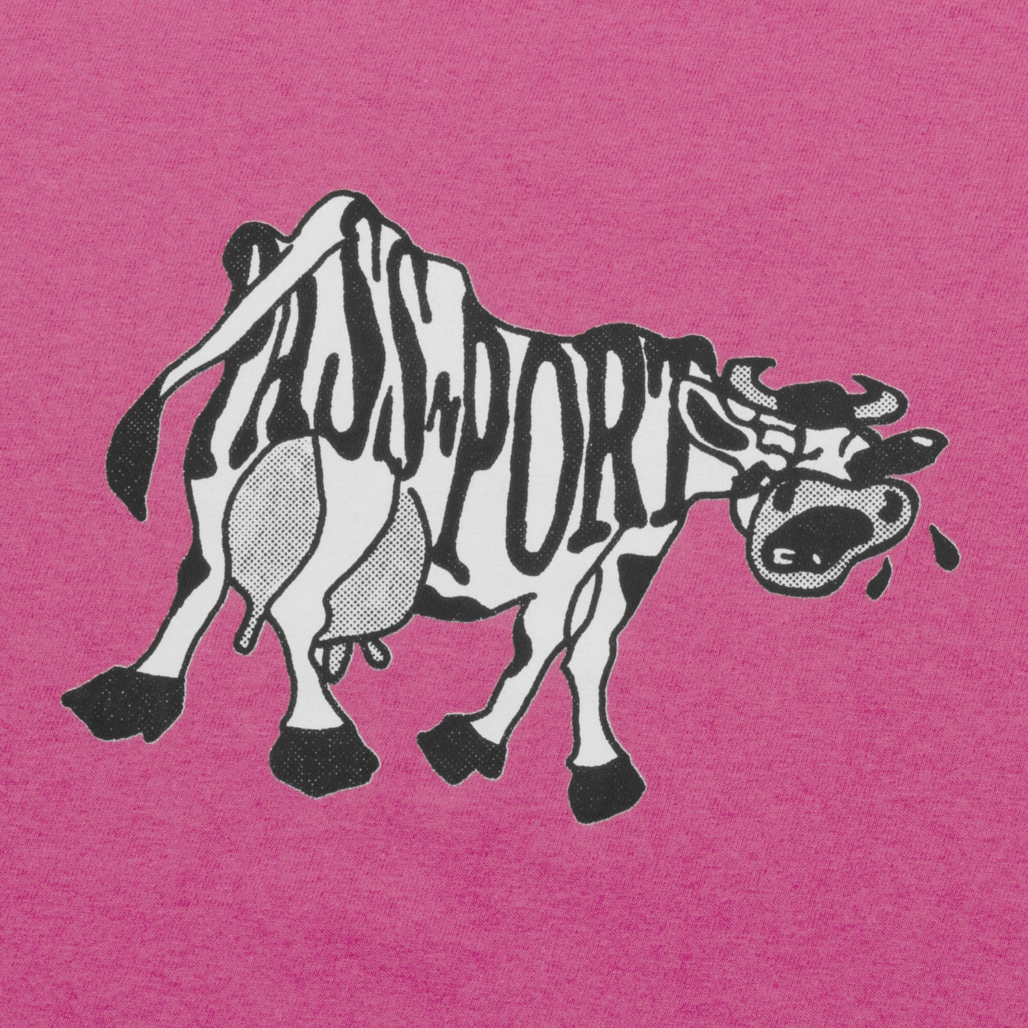 Crying Cow Tee (Pink Milk)