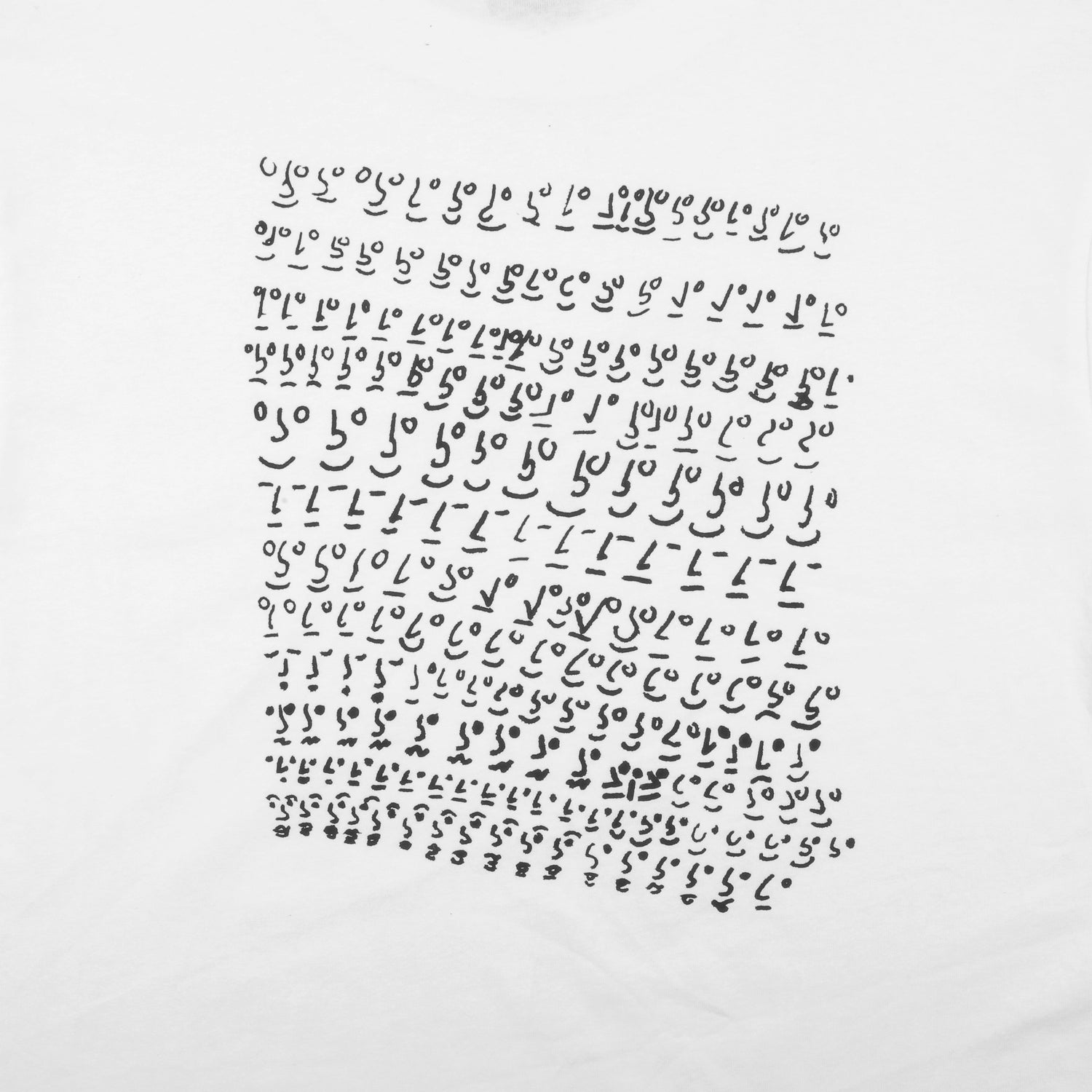 Many Faces Tee (White)