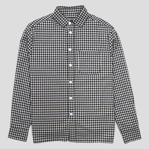 Workers Check Shirt LS (Black) CO