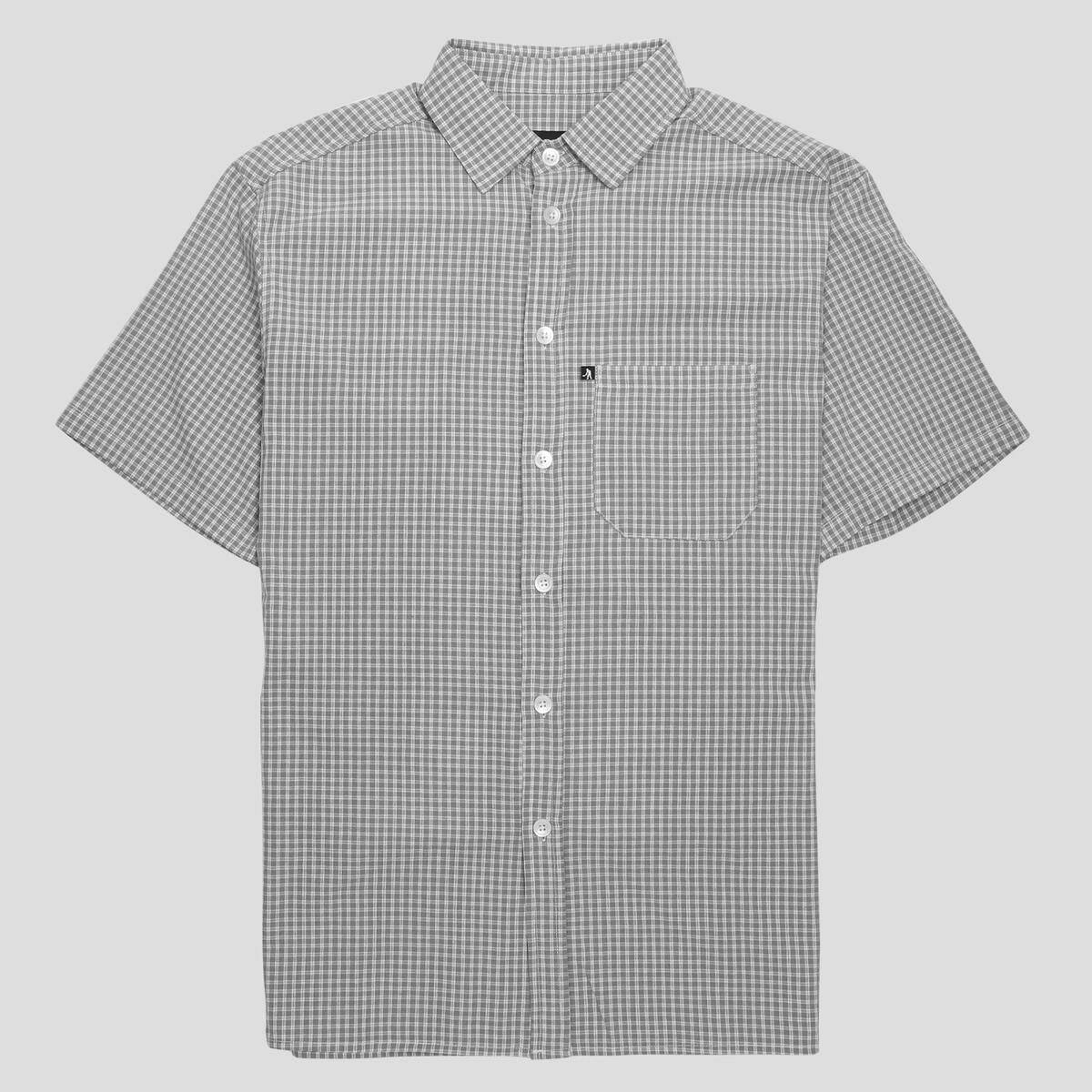 Workers Check Shirt SS (Ash)