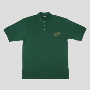 Banner Embroidered Polo (Green Glen)