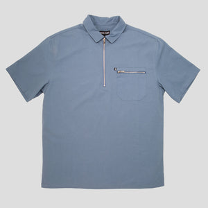 Quarter Zip Shirt (Navy)
