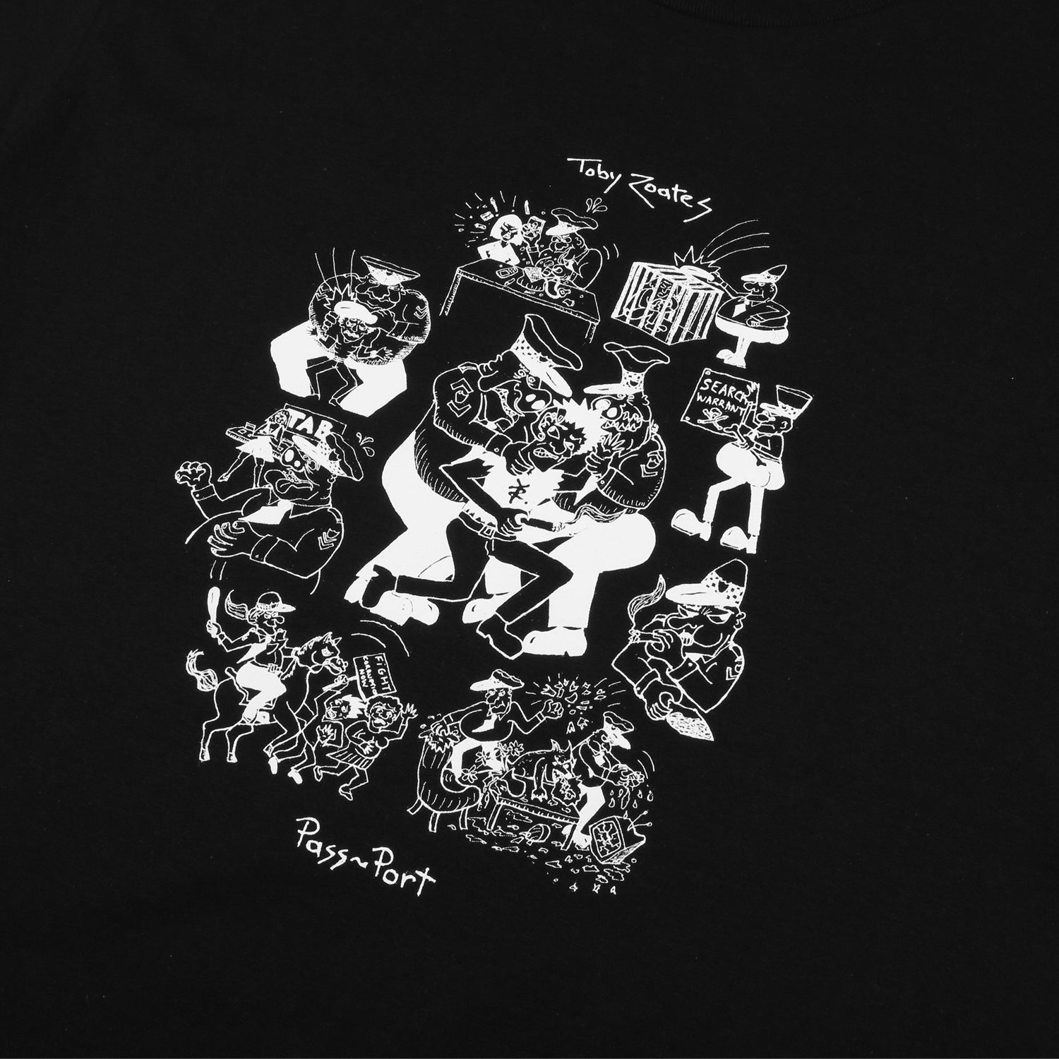 Toby Zoates Coppers Tee (Black)