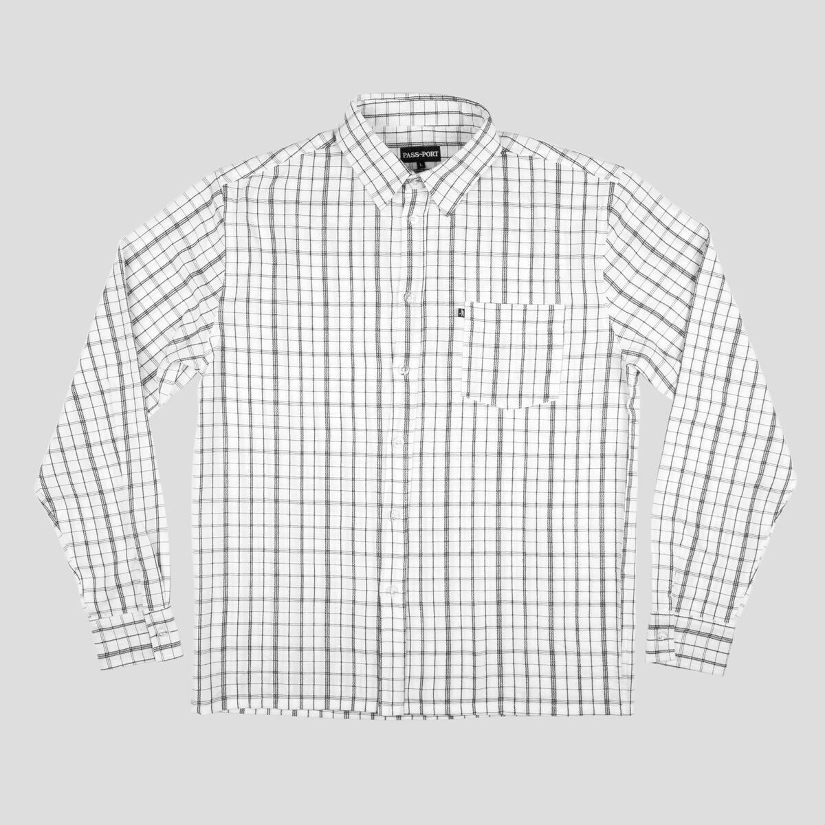 Cross Check LS Shirt (White)