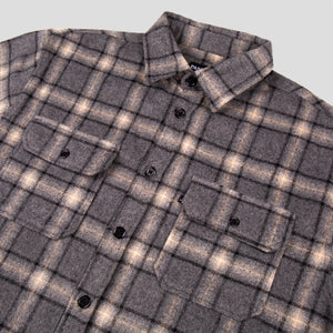 Workers Flannel LS Shirt (Grey)