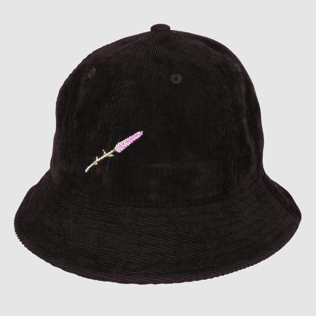 Lavender Bucket Hat (Black)