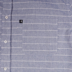 Line Wire Shirt - Shortsleeve (Blue)