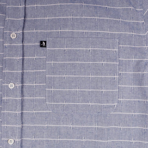 Line Wire Shirt - Longsleeve (Blue)