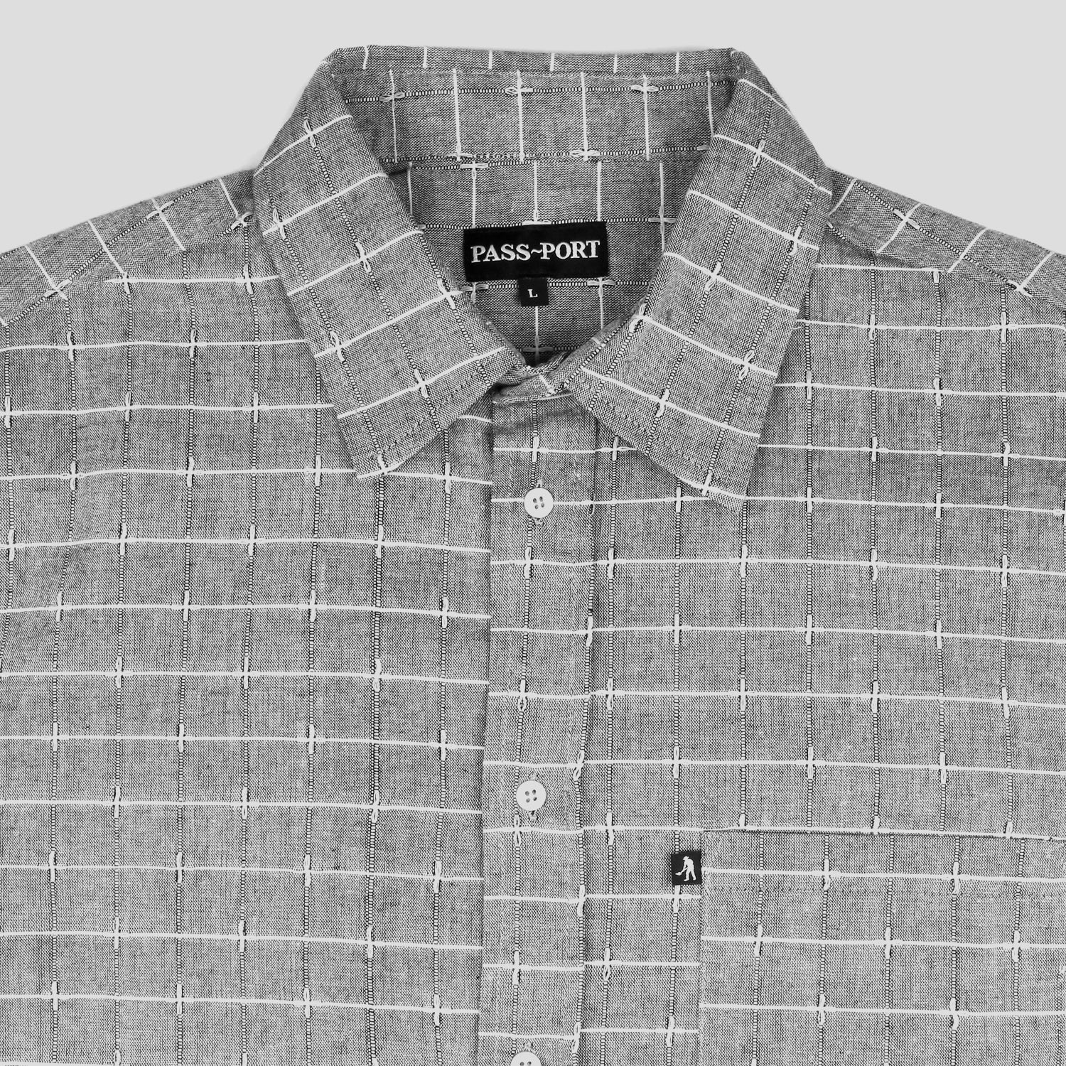 Line Wire Shirt - Shortsleeve (Grey)