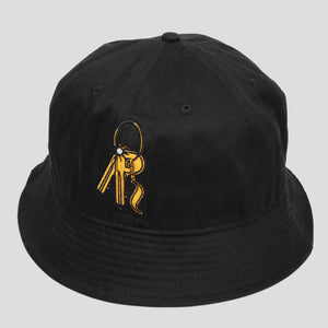 Master Key 6 Panel Bucket Hat (Black)