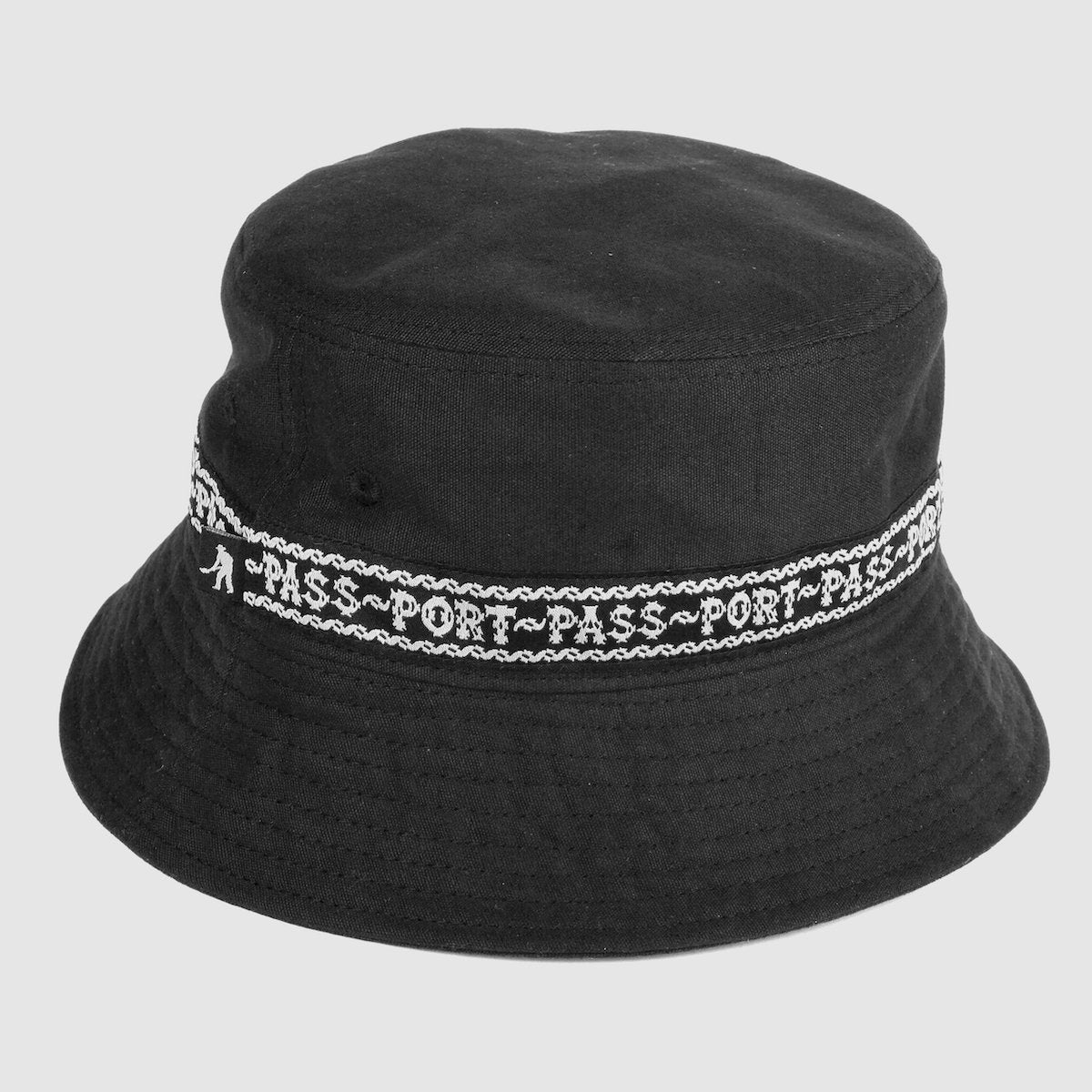 Barbs Ribbon Bucket Hat (Black)