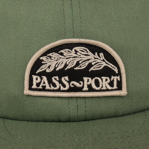 Quill Patch 6 Panel Cap (Sage Green)