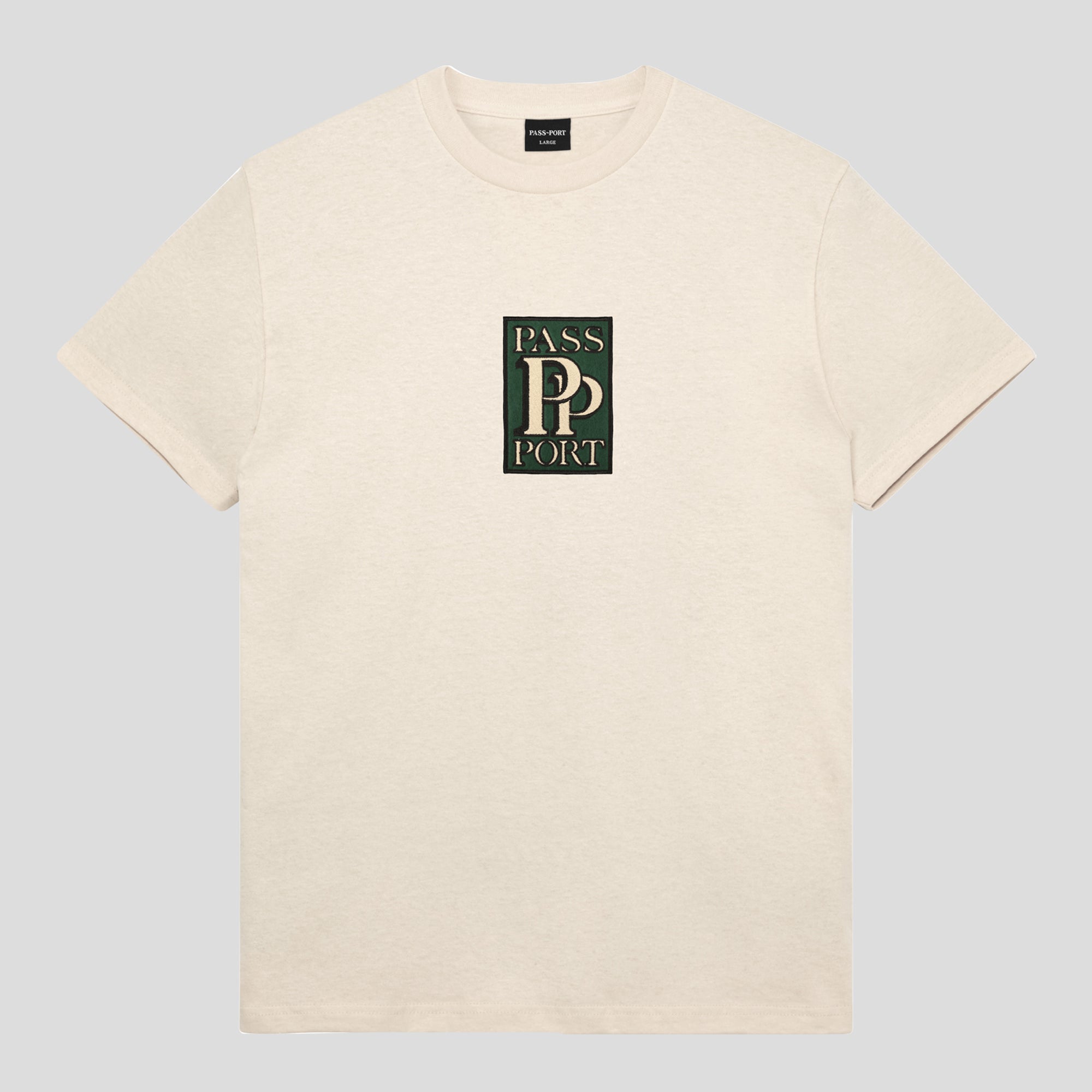 PP Embroidery Tee (Natural)