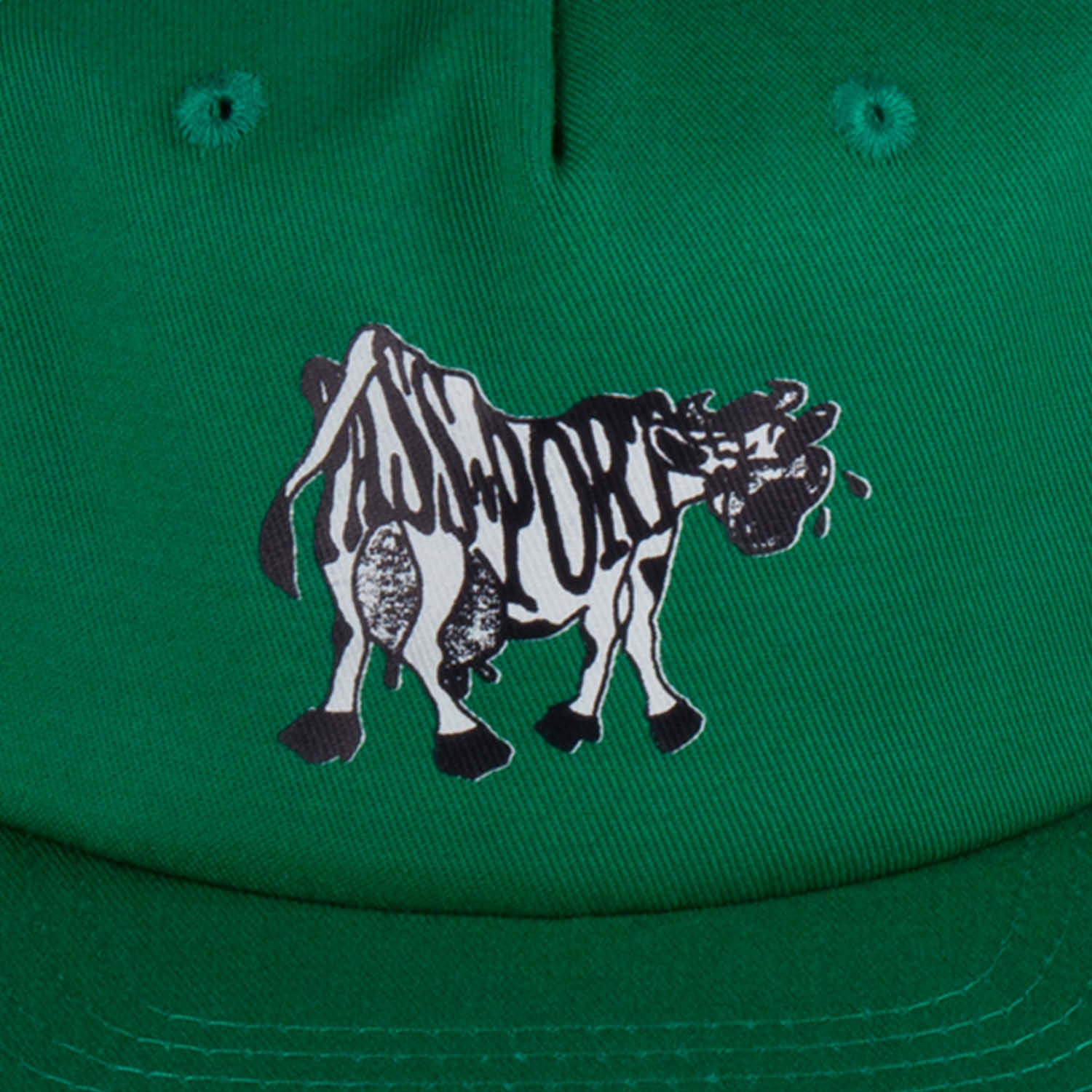 Crying Cow 5 Panel Cap (Kelly Green)