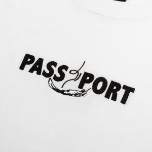 Featherweight  Embroidery Tee (White)