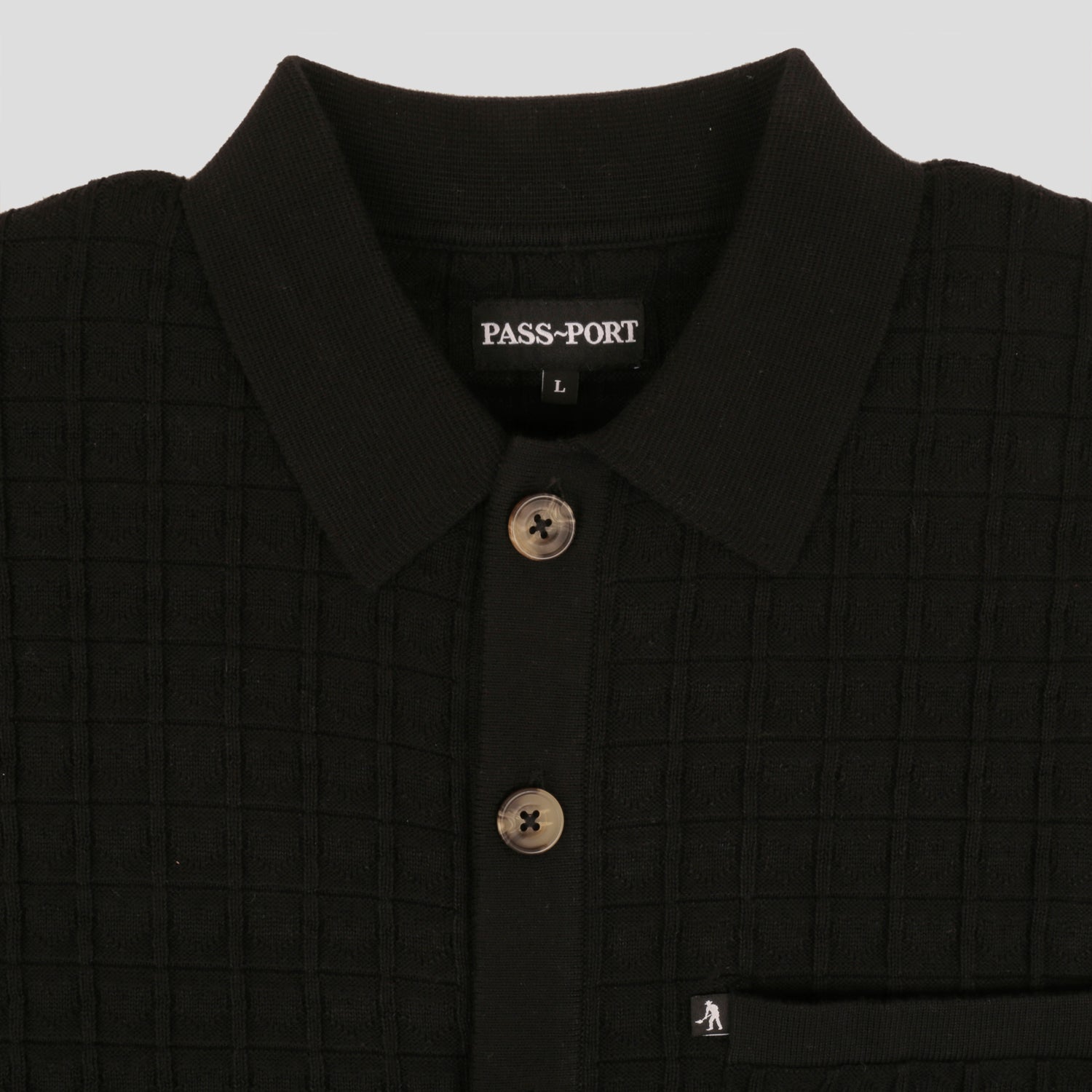 S.R Knit Shirt (Black)