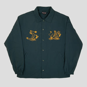Swatter Embroidery Court Jacket (Dark Teal)