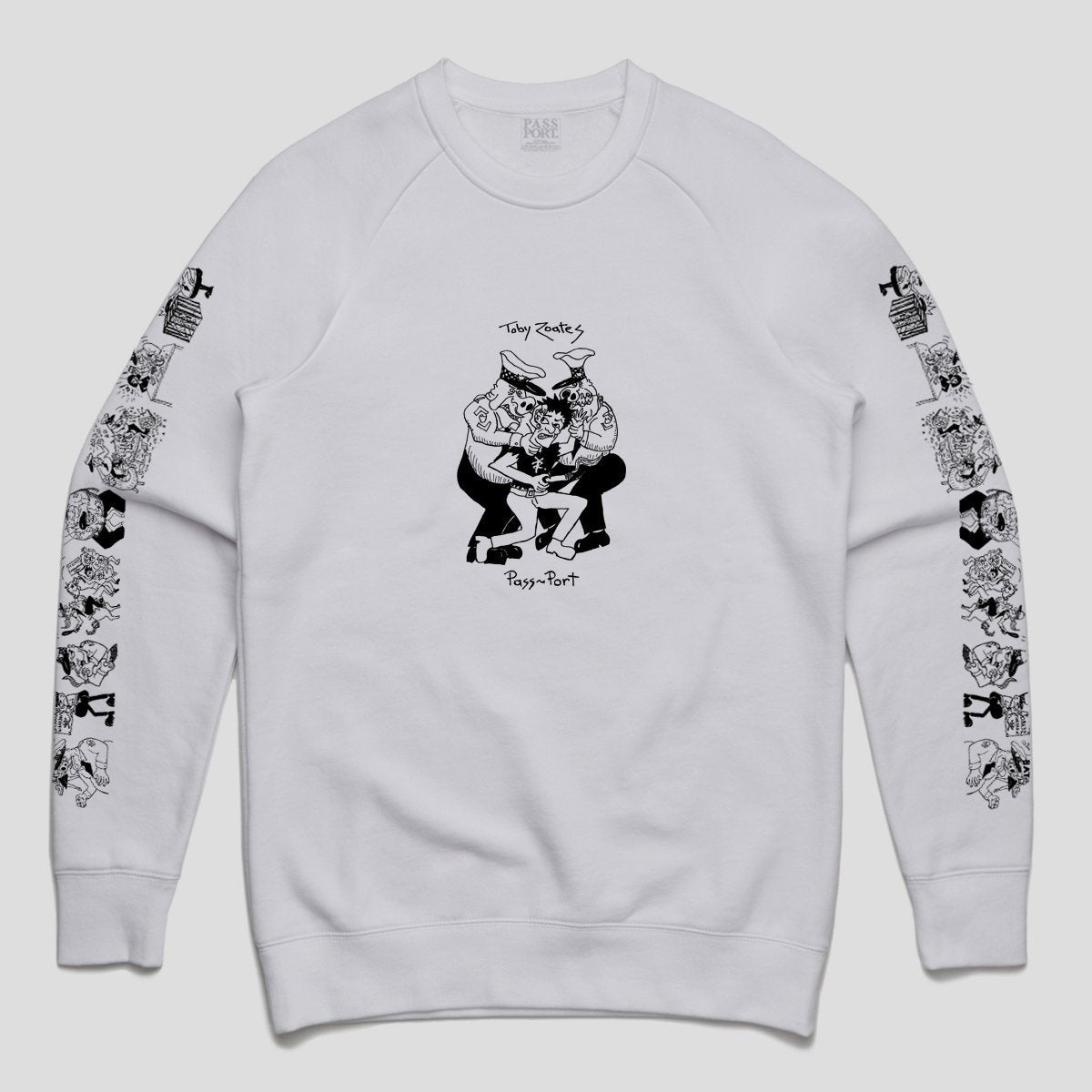 Toby Zoates Coppers Sweater (White)